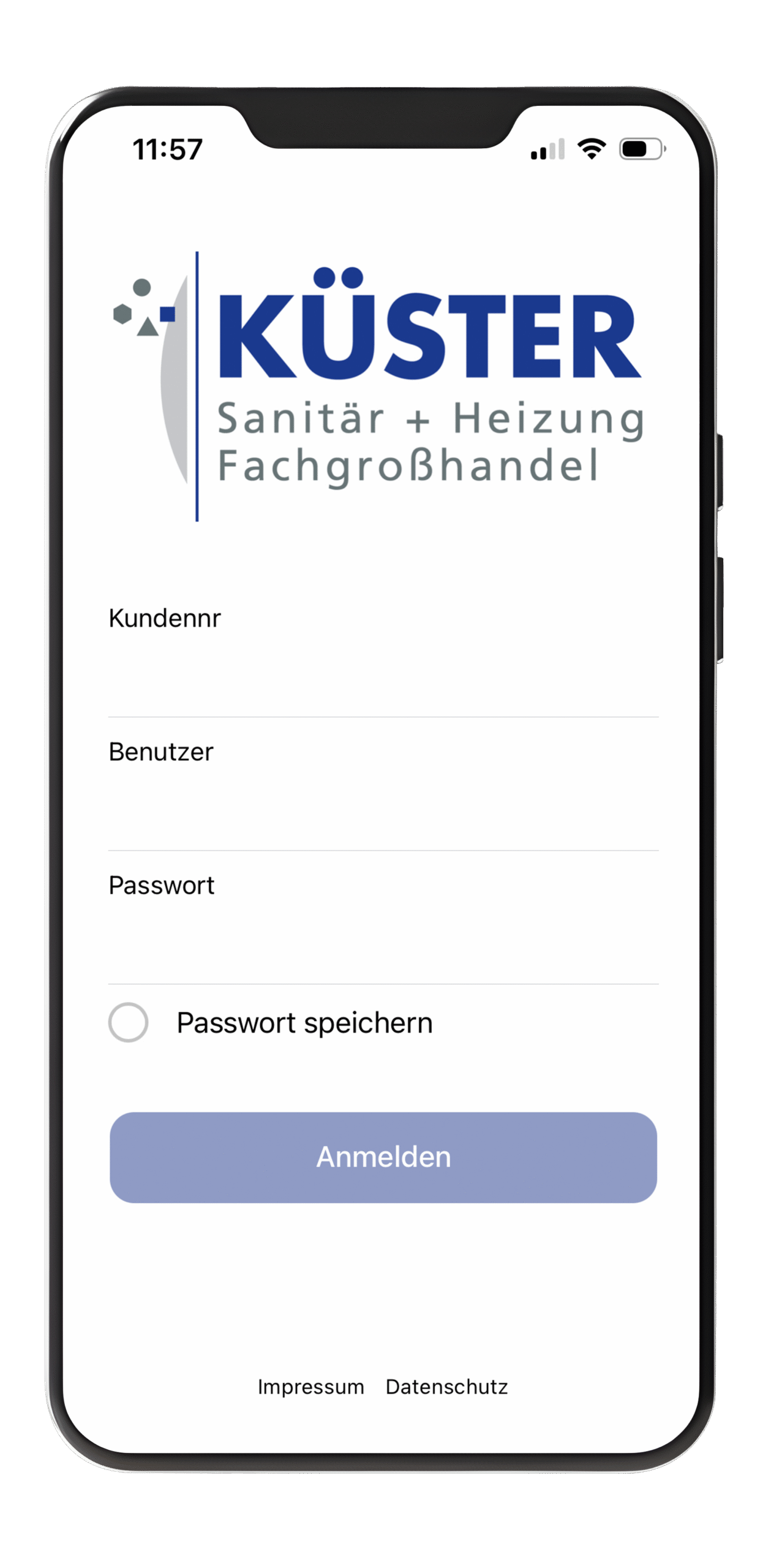 white blank smartphone mockup